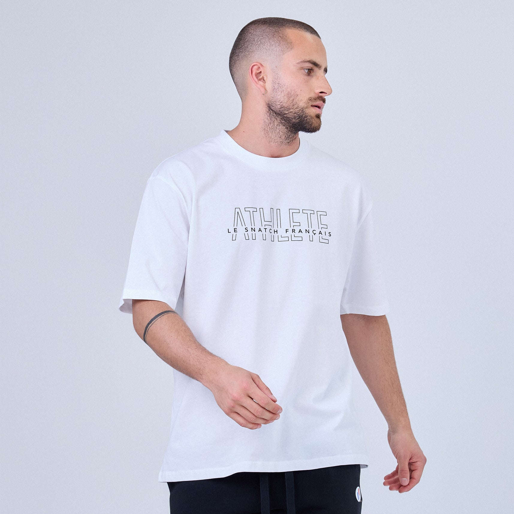 T-SHIRT SPORT OVERSIZE - ATHLÈTE LSF