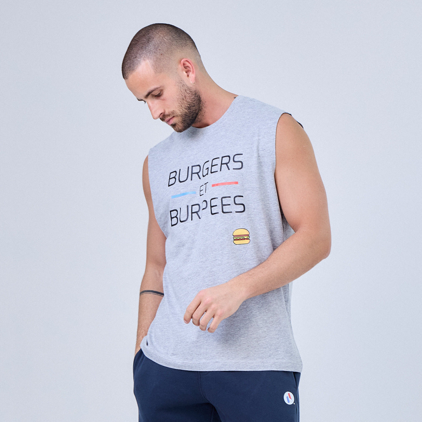 DÉBARDEUR HOMME - BURGERS ET BURPEES