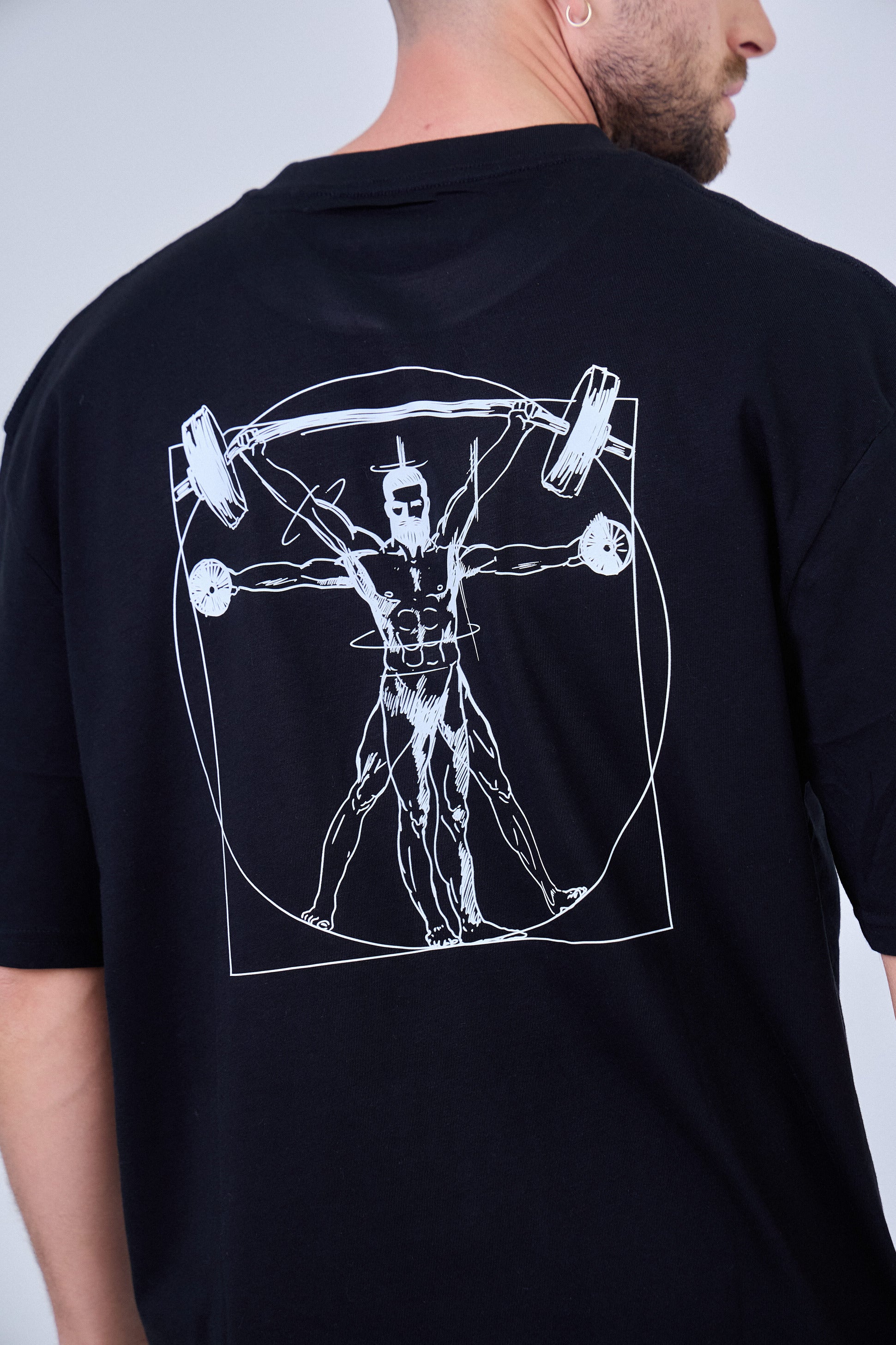 T-SHIRT SPORT OVERSIZE HOMME - VITRUVE