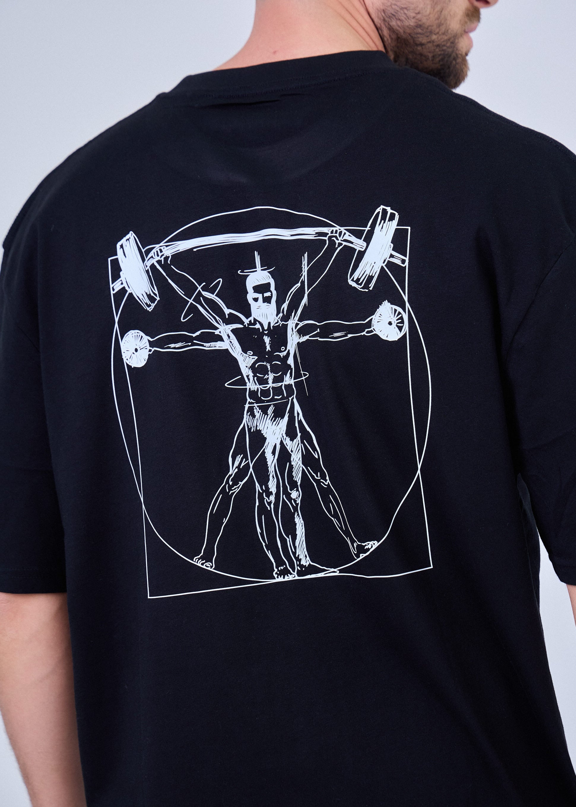 T-SHIRT SPORT OVERSIZE HOMME - VITRUVE