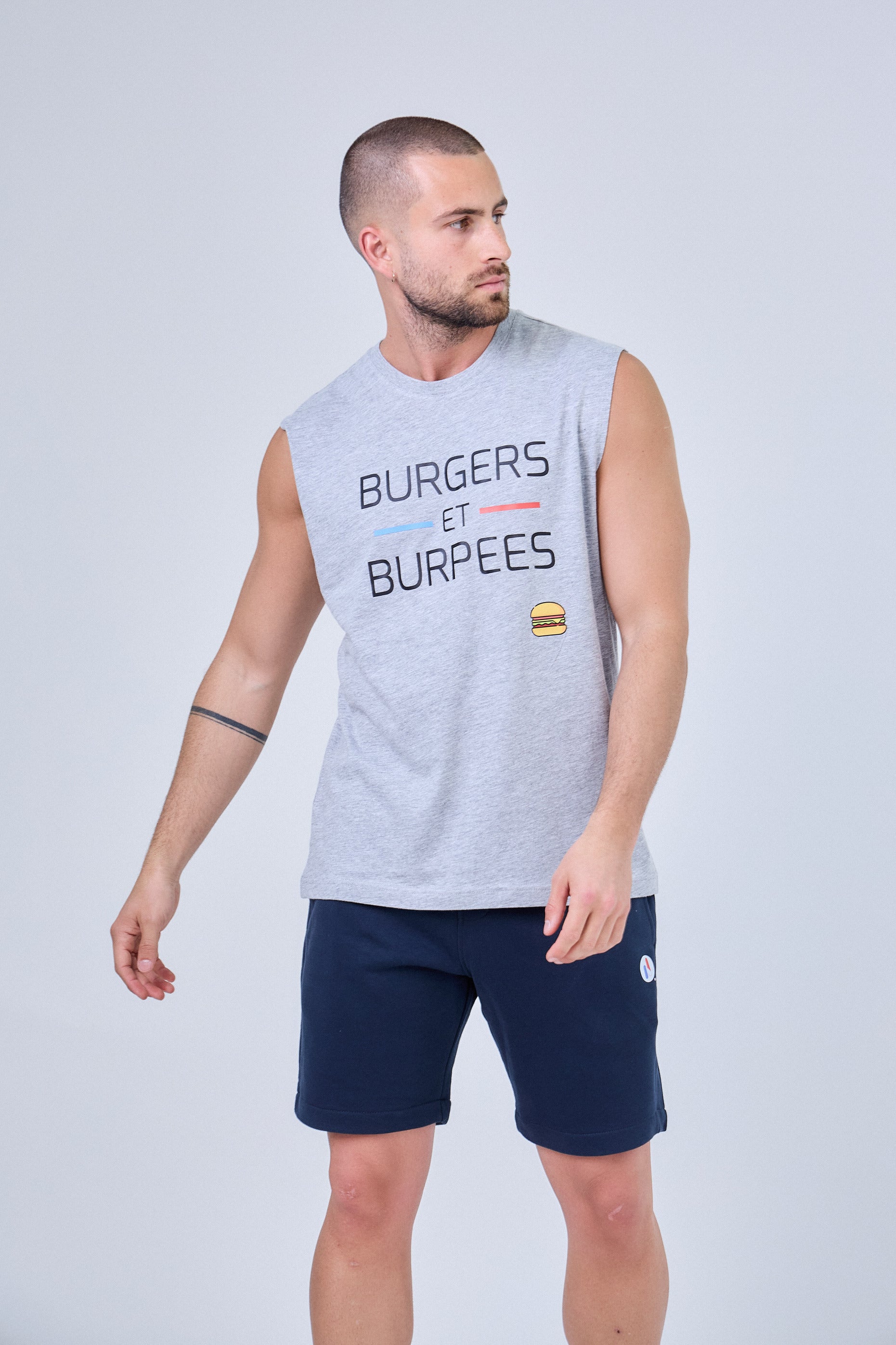 DÉBARDEUR HOMME - BURGERS ET BURPEES