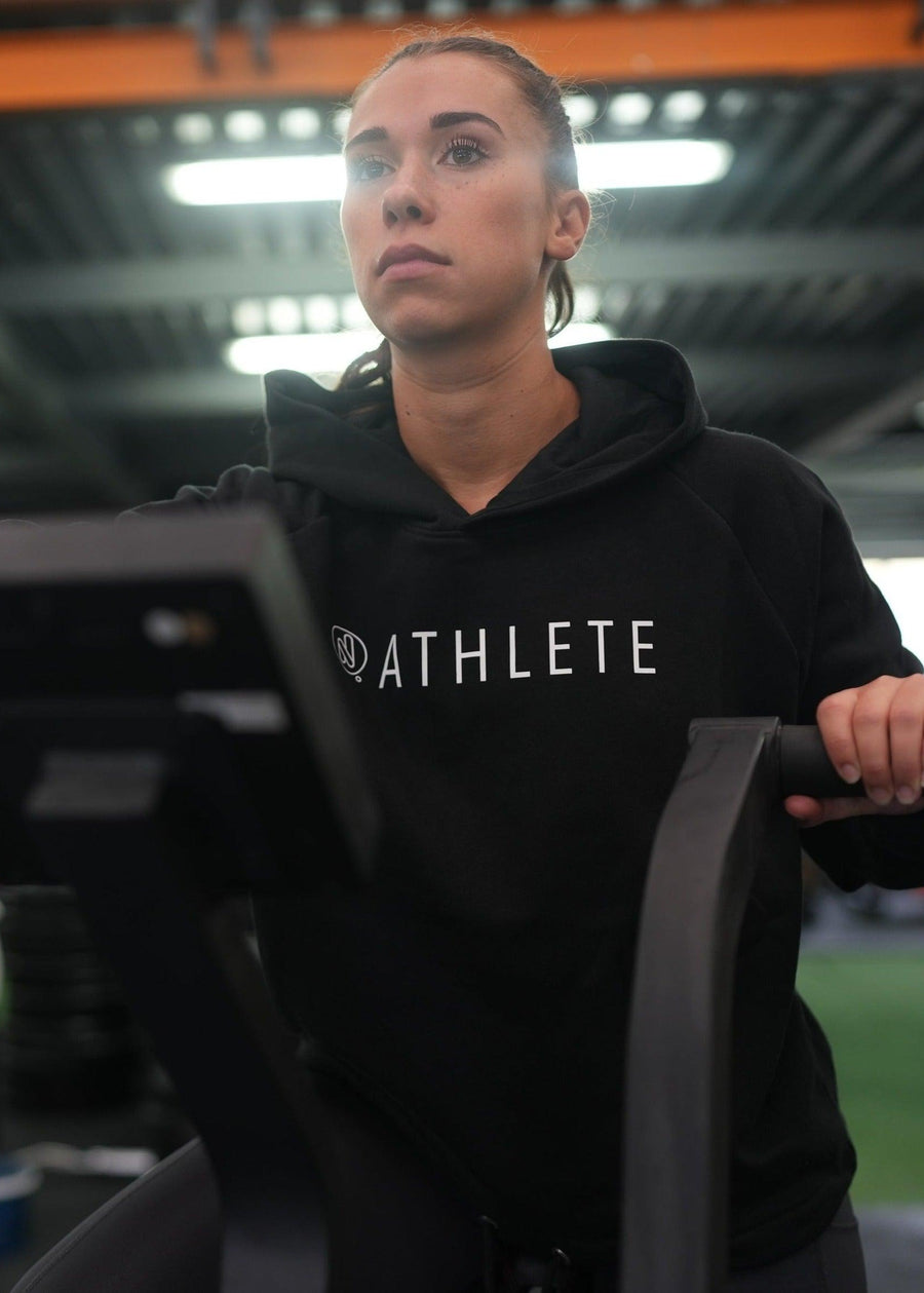 Sweat femme cross training Athlete – coloris Noir – Le Snatch Français