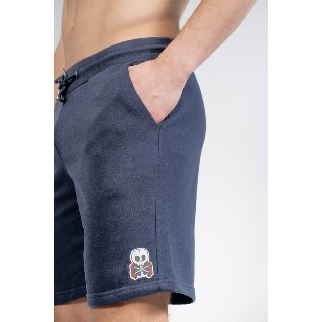 SHORT HOMME COTON BIO - SKULL