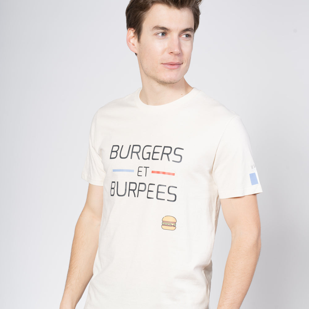 T-SHIRT HOMME - BURGERS ET BURPEES