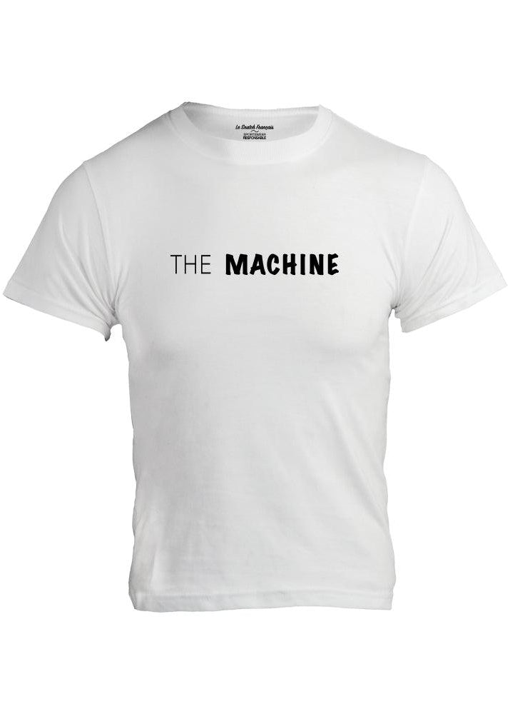 T-shirt homme cross training The Machine – coloris Blanc – Le Snatch Français