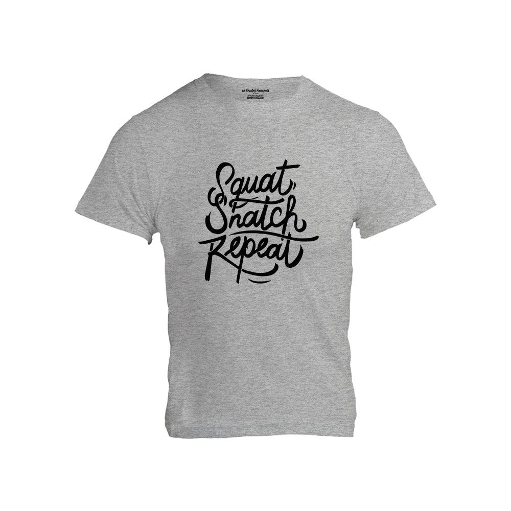T-SHIRT HOMME - SQUAT SNATCH REPEAT