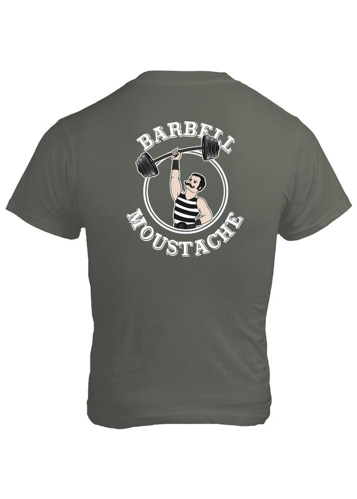 T-SHIRT HOMME - BARBELL MOUSTACHE