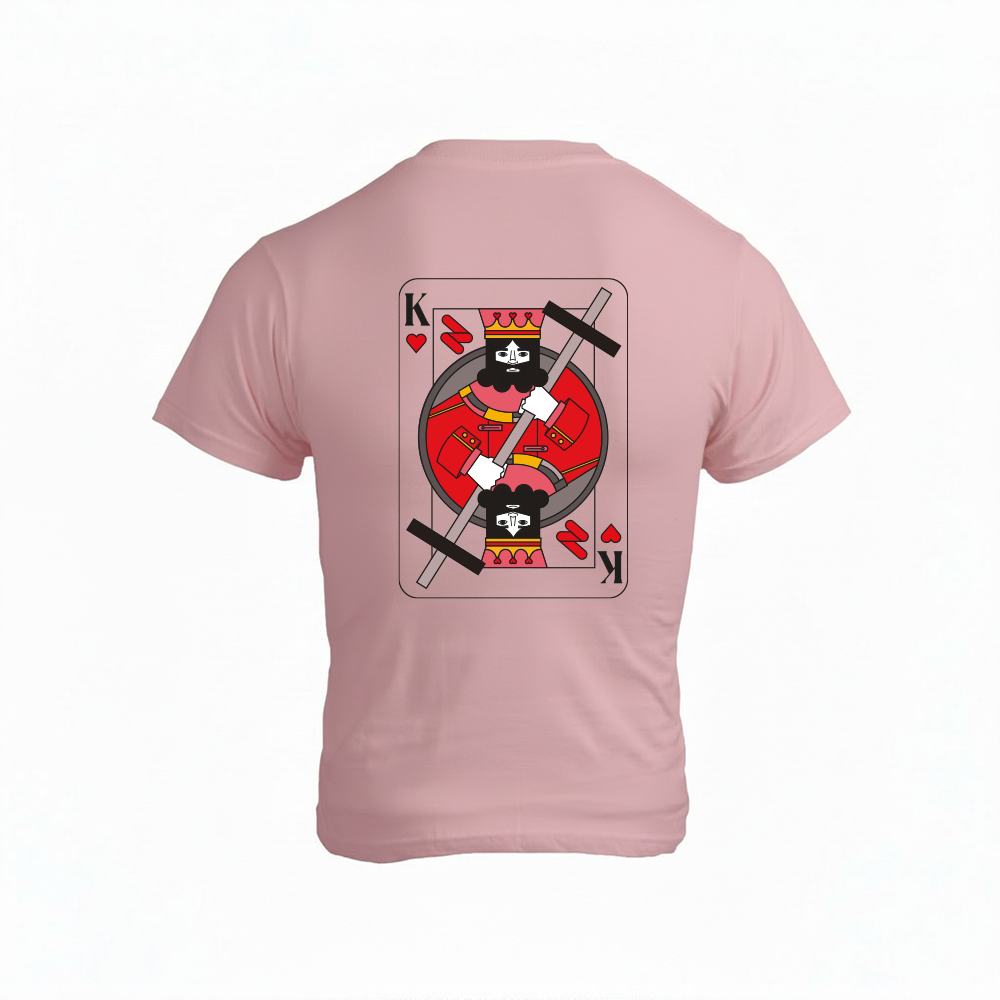 T-SHIRT NATIV HOMME - KING OF HEARTS - Édition Saint-Valentin