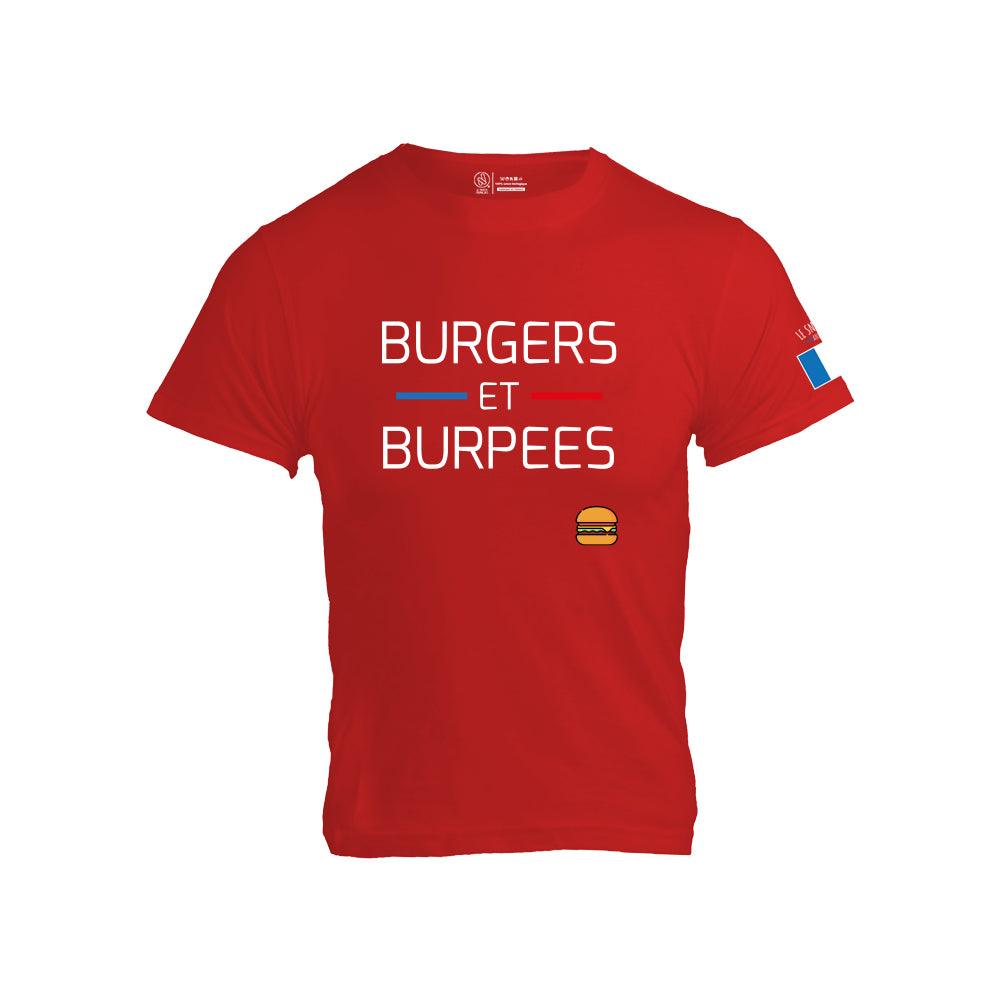 T-SHIRT HOMME - BURGERS ET BURPEES