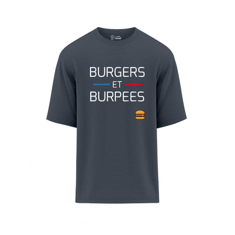 T-SHIRT SPORT OVERSIZE - BURGERS ET BURPEES