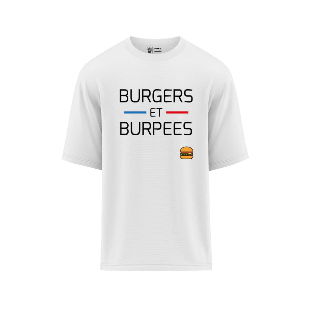 T-SHIRT SPORT OVERSIZE - BURGERS ET BURPEES
