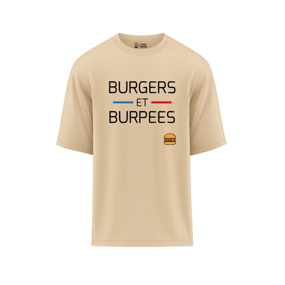 T-SHIRT SPORT OVERSIZE - BURGERS ET BURPEES