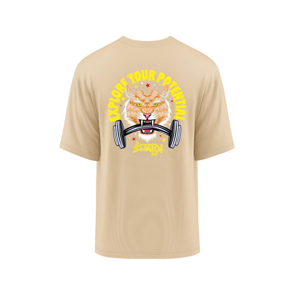 T-SHIRT SPORT OVERSIZE - EXPLORE YOUR POTENTIAL