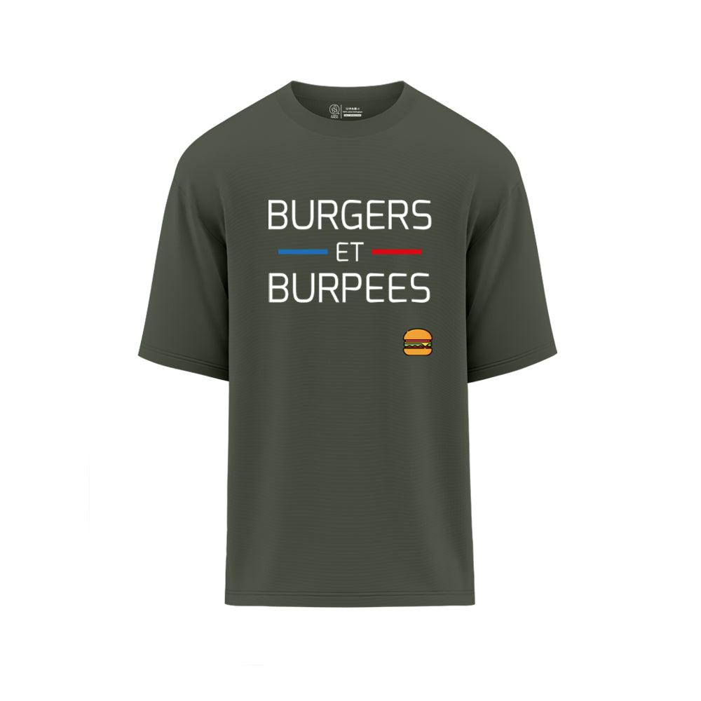 T-SHIRT SPORT OVERSIZE - BURGERS ET BURPEES