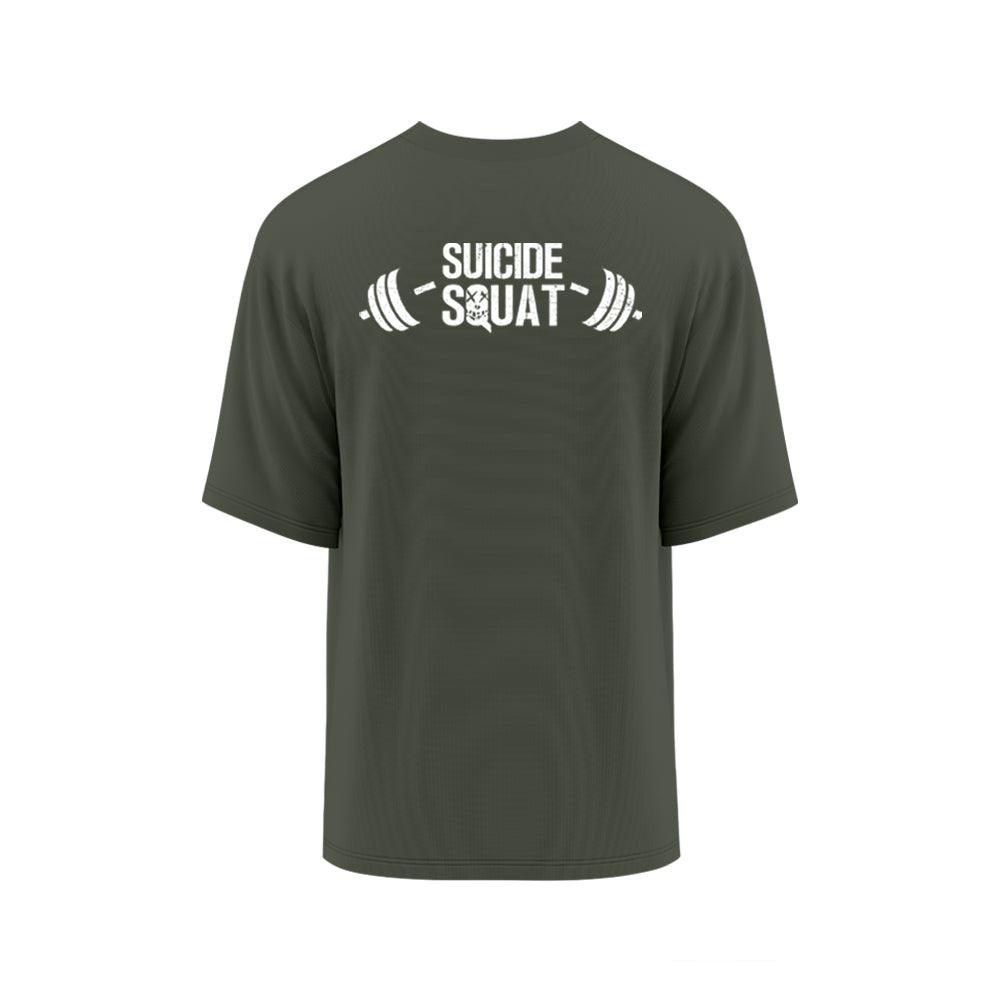 T-SHIRT SPORT OVERSIZE HOMME - SUICIDE SQUAT