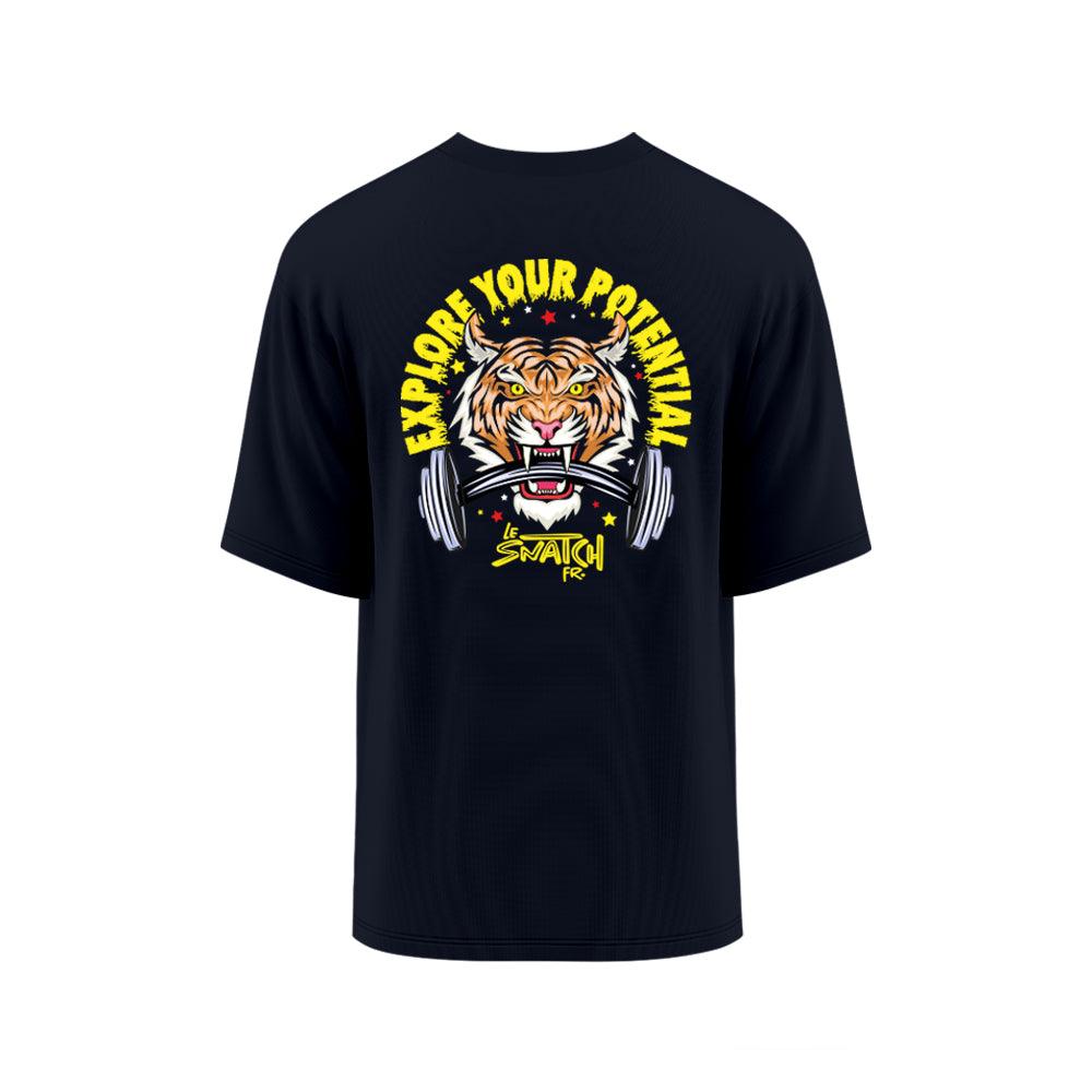 T-SHIRT SPORT OVERSIZE - EXPLORE YOUR POTENTIAL