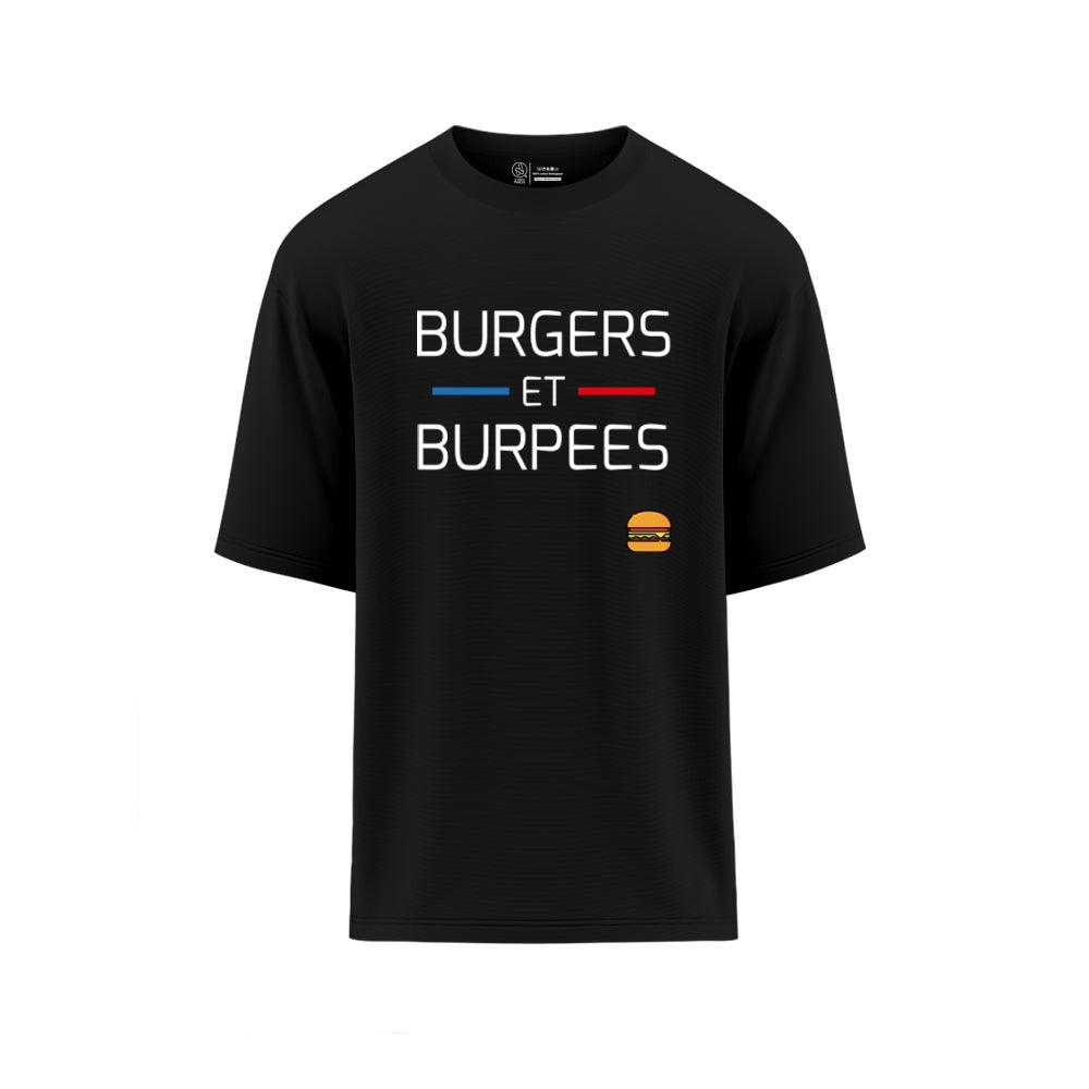 T-SHIRT SPORT OVERSIZE - BURGERS ET BURPEES