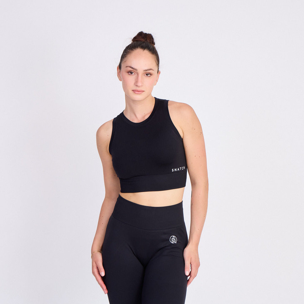 DÉBARDEUR CROP FEMME - SCULP'TIVE