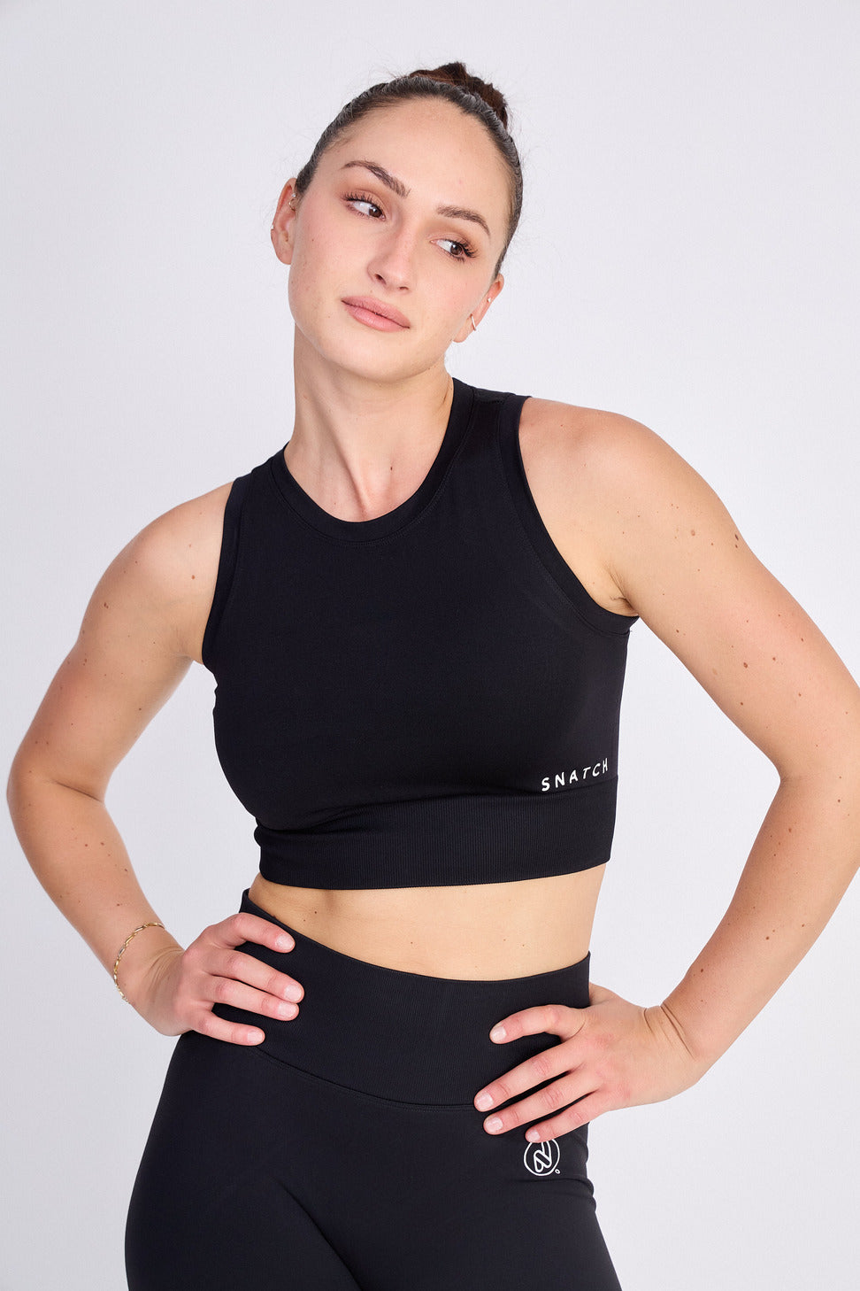 DÉBARDEUR CROP FEMME - SCULP'TIVE