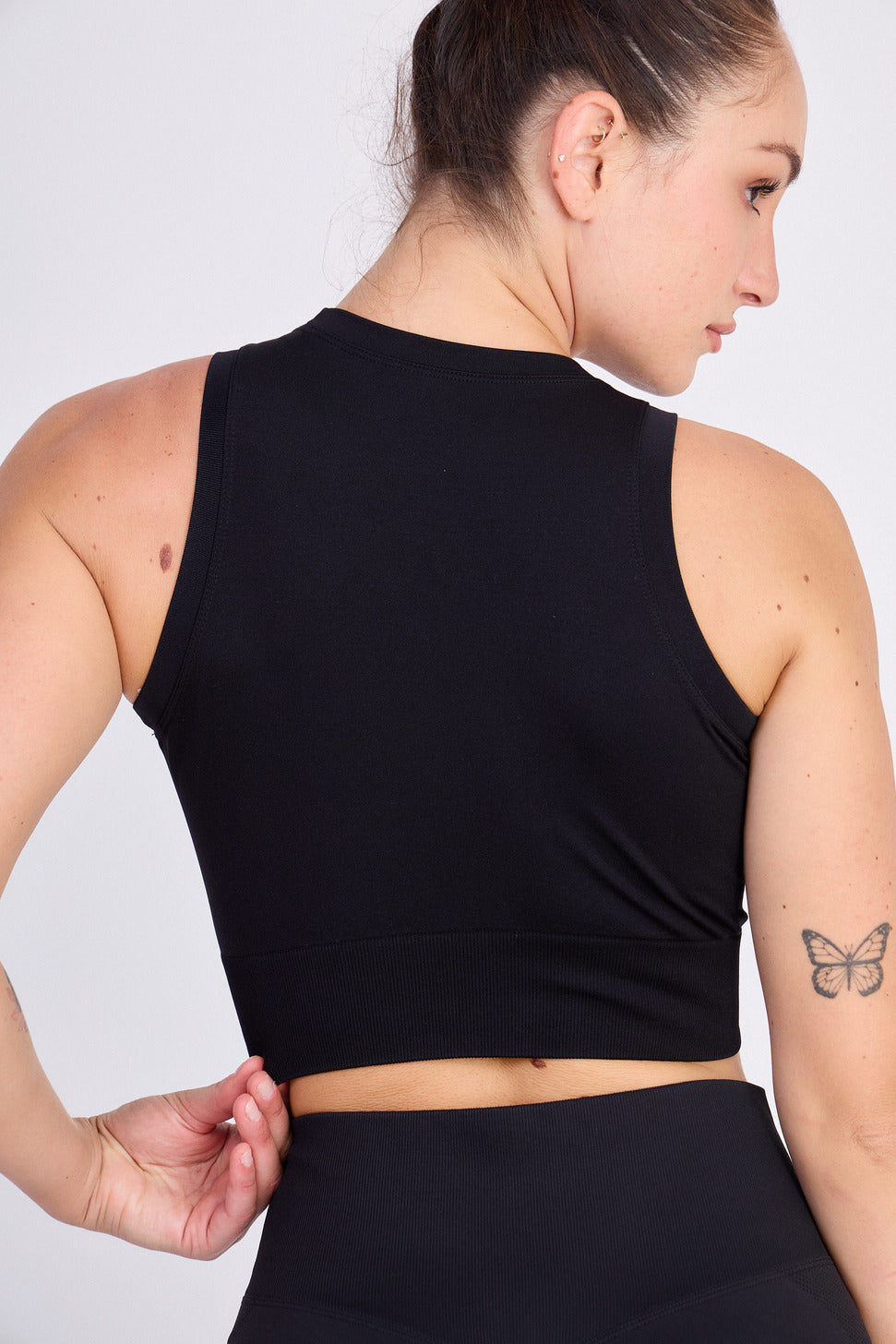 DÉBARDEUR CROP FEMME - SCULP'TIVE