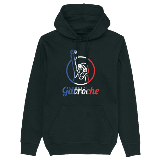 Sweat Unisex "Gavroche Fitness" - Polyester Recyclé et Coton Bio
