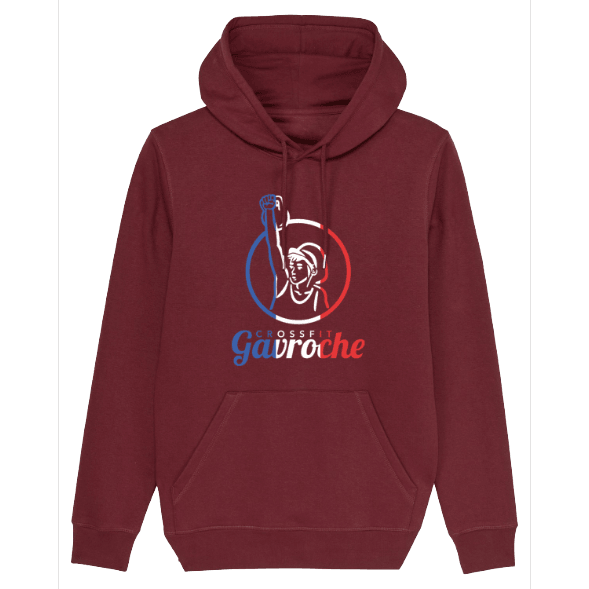 Sweat Unisex "Gavroche Fitness" - Polyester Recyclé et Coton Bio
