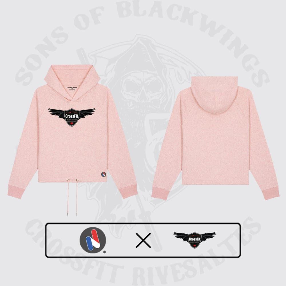 SWEAT-SHIRT FEMME - CROSSFIT® BLACK WINGS
