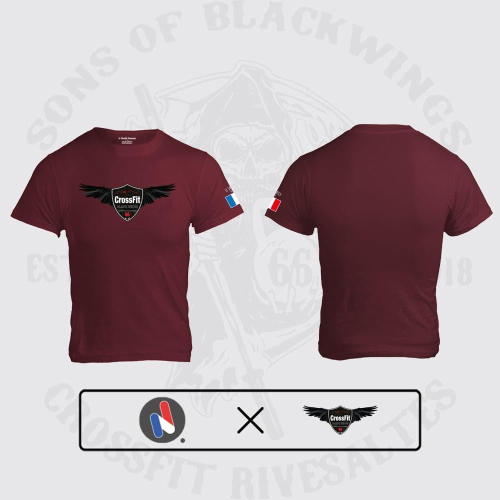 T-SHIRT HOMME - CROSSFIT® BLACK WINGS