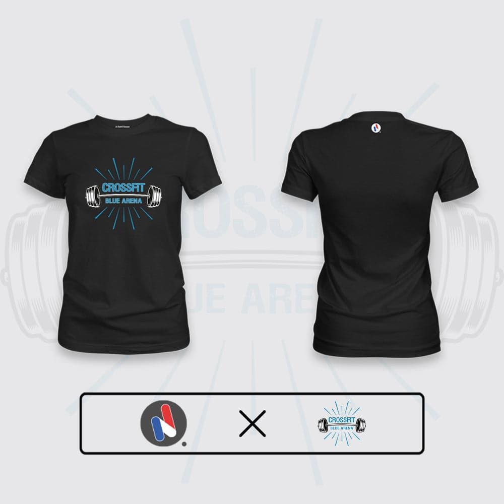 T-SHIRT FEMME - CROSSFIT® Blue Arena