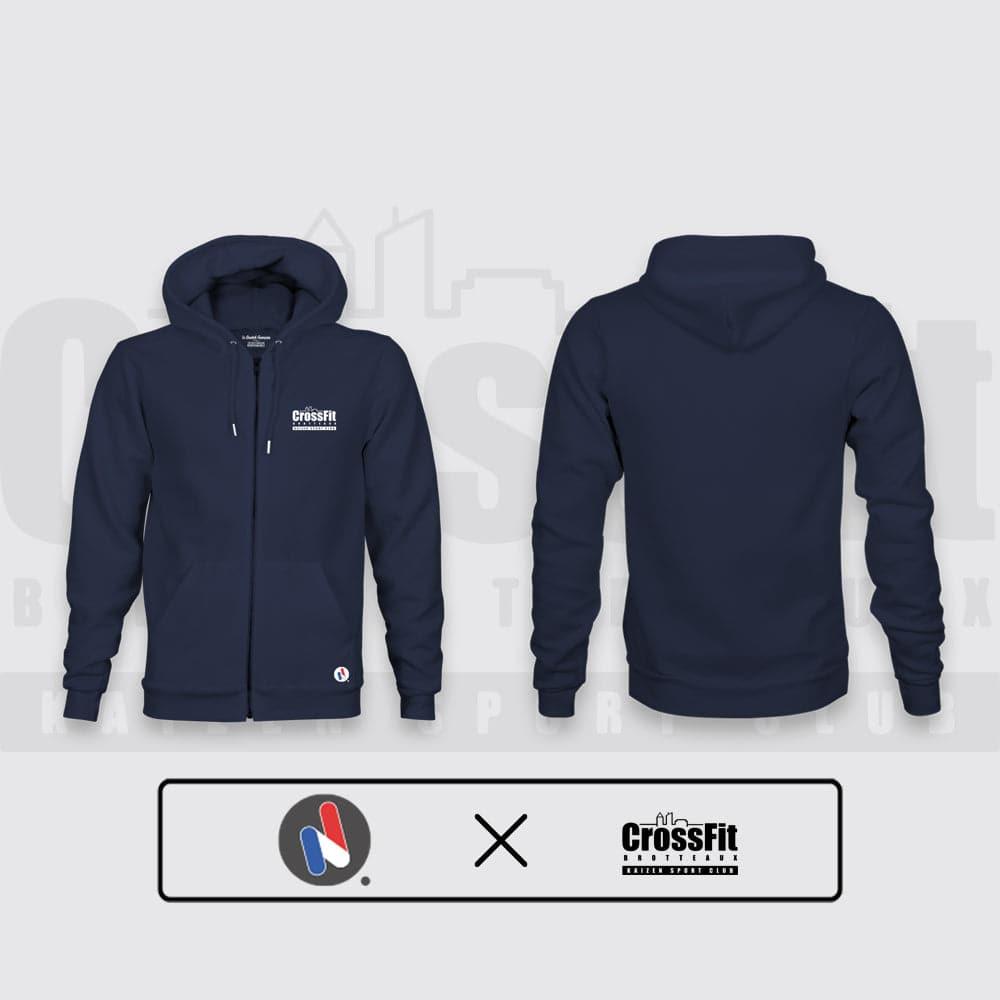 SWEAT-SHIRT ZIPPÉ - CROSSFIT® BROTTEAUX