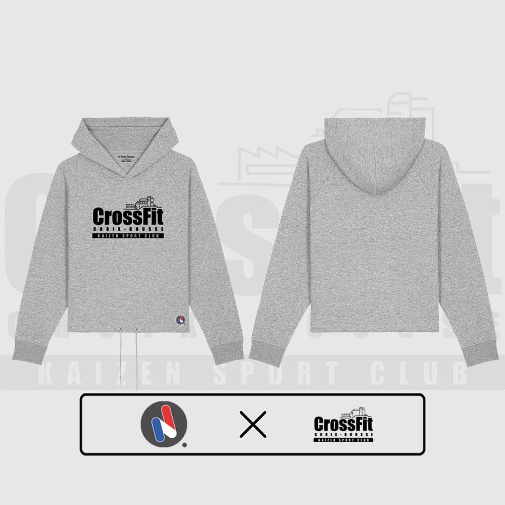 SWEAT-SHIRT FEMME - CROSSFIT® CROIX ROUSSE