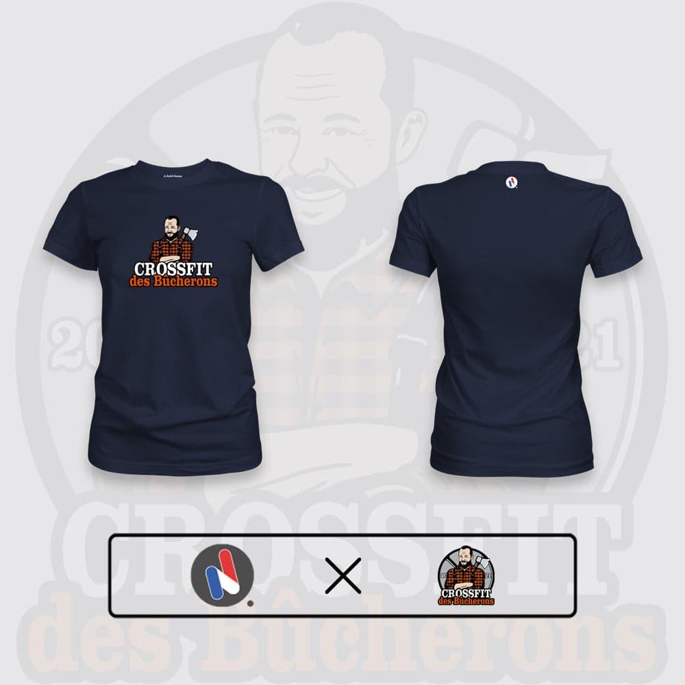T-SHIRT FEMME - CROSSFIT® DES BÛCHERONS