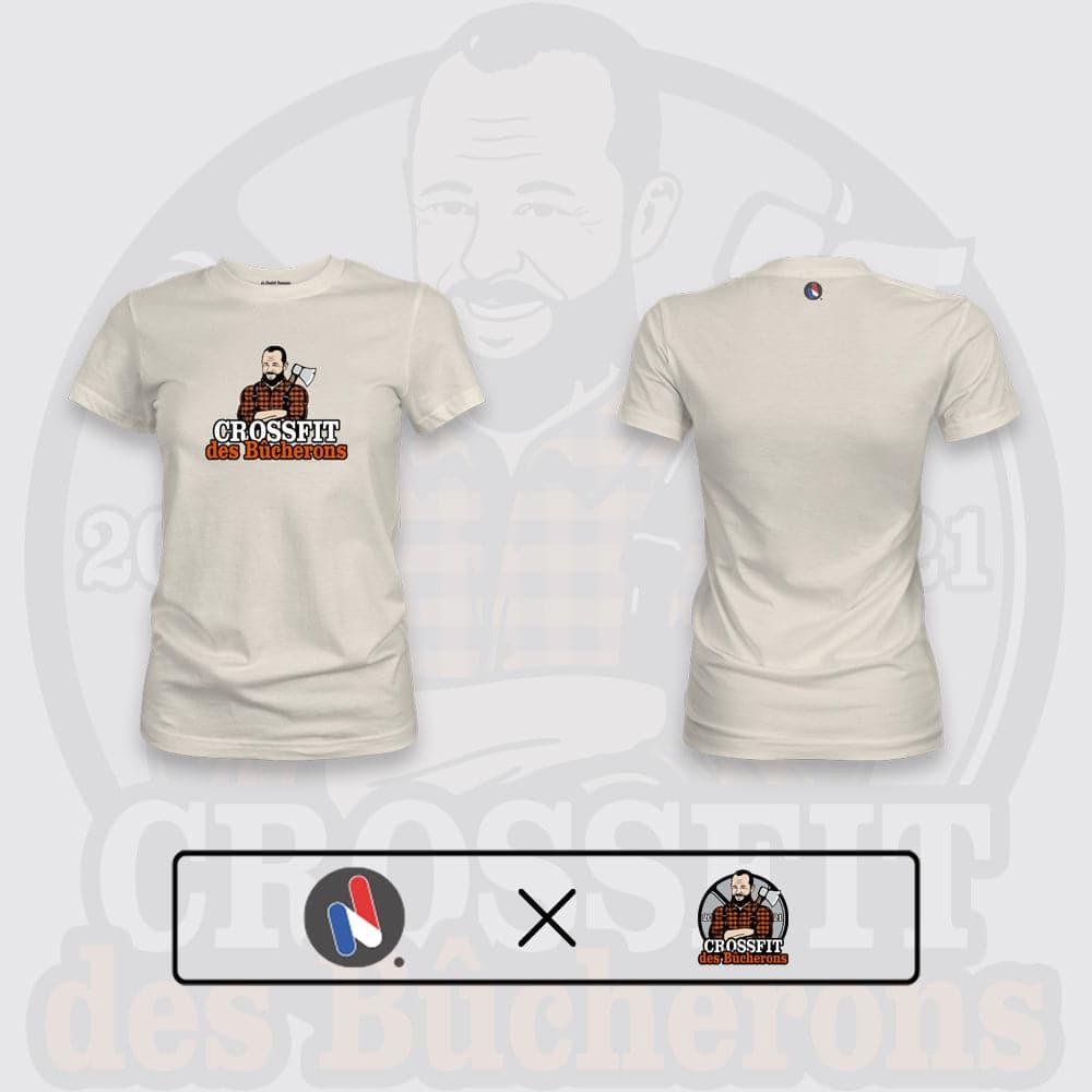 T-SHIRT FEMME - CROSSFIT® DES BÛCHERONS