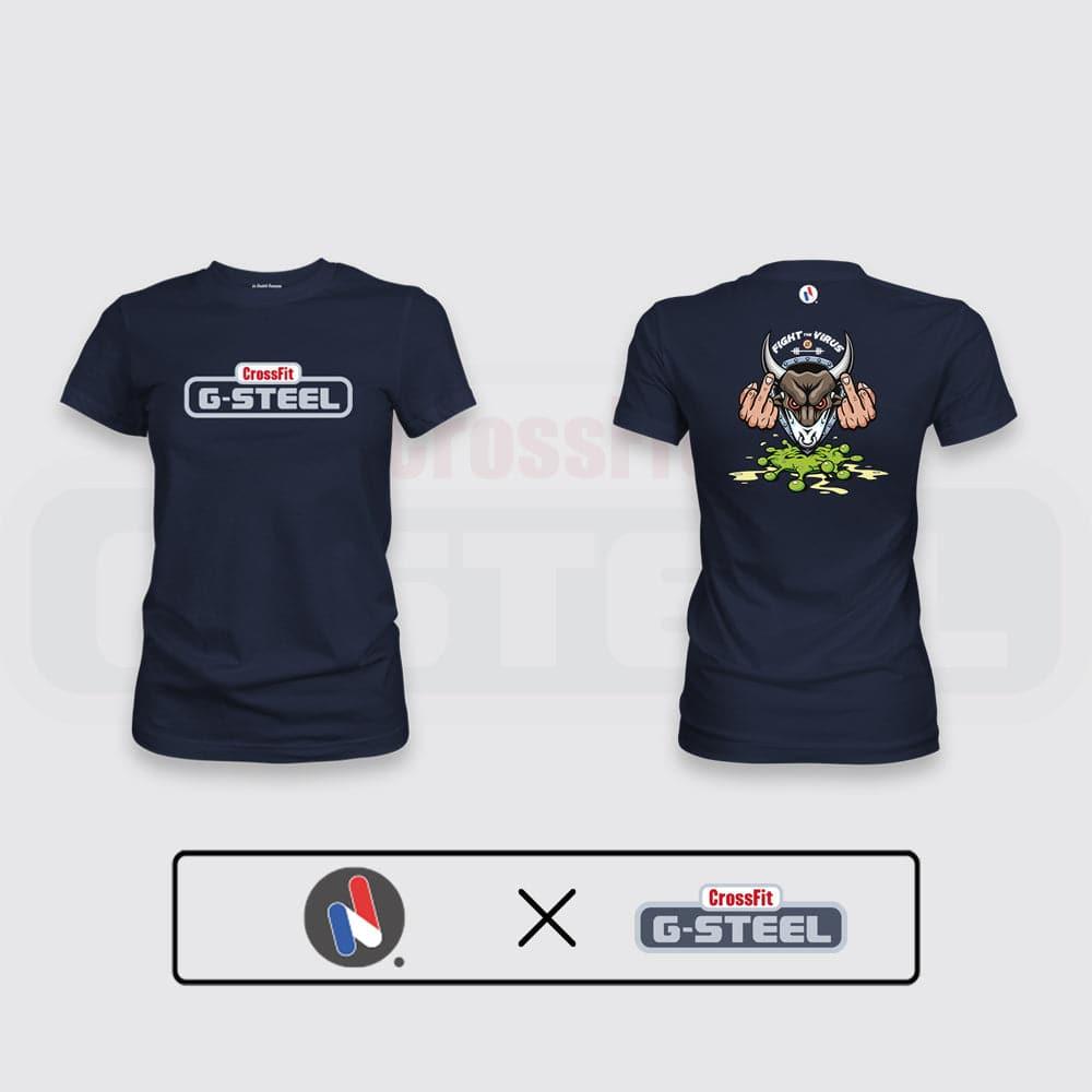 T-SHIRT FEMME - CROSSFIT® G-STEEL - COVID