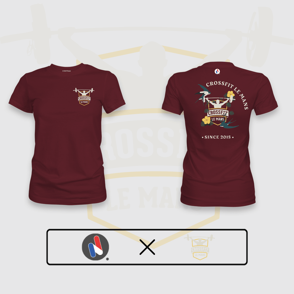 T-SHIRT FEMME - CROSSFIT® Le Mans