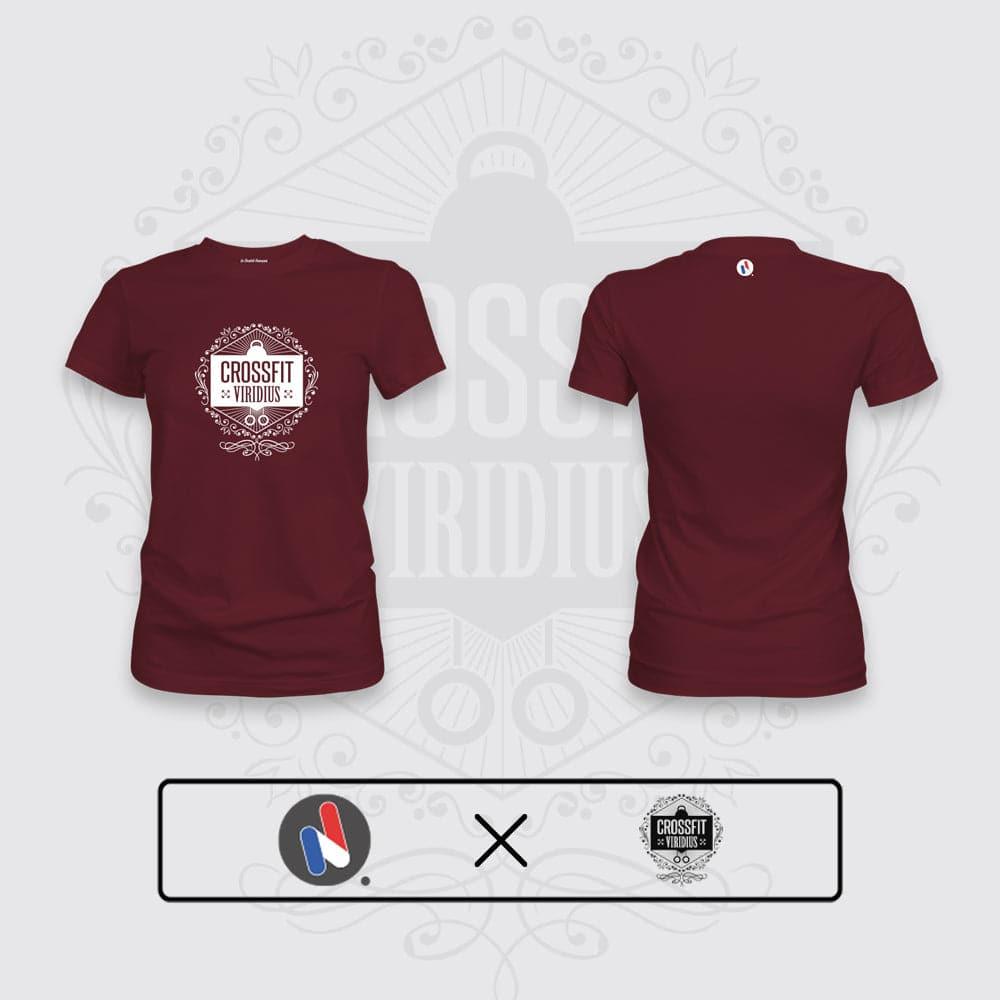 T-SHIRT FEMME - CROSSFIT® VIRIDIUS