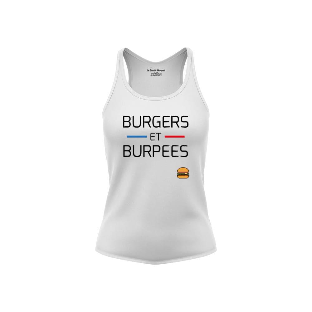 DÉBARDEUR FEMME - BURGERS ET BURPEES
