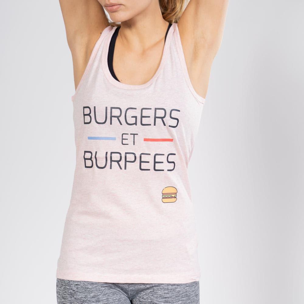 DÉBARDEUR FEMME - BURGERS ET BURPEES