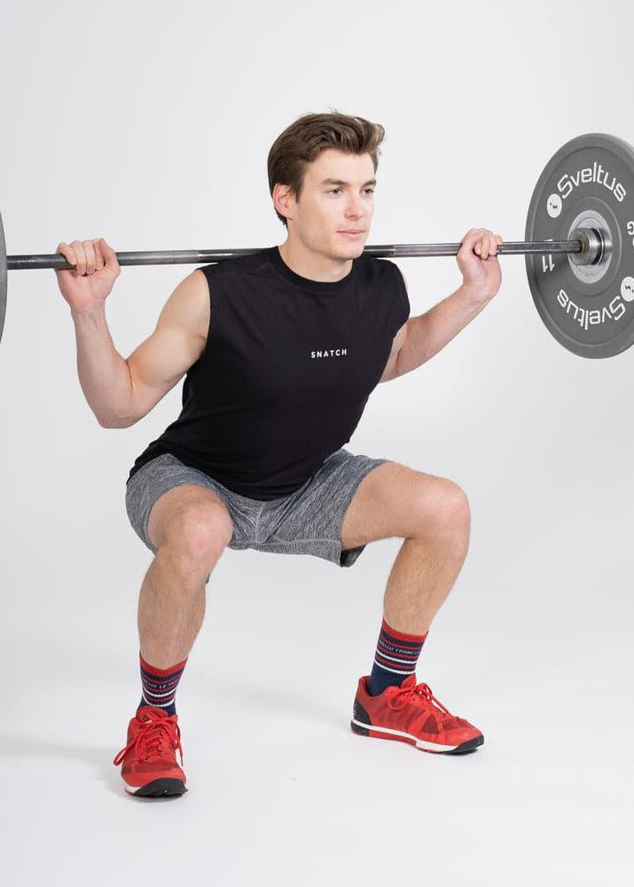 DÉBARDEUR POUR CROSSFIT - HOMME - SNATCH