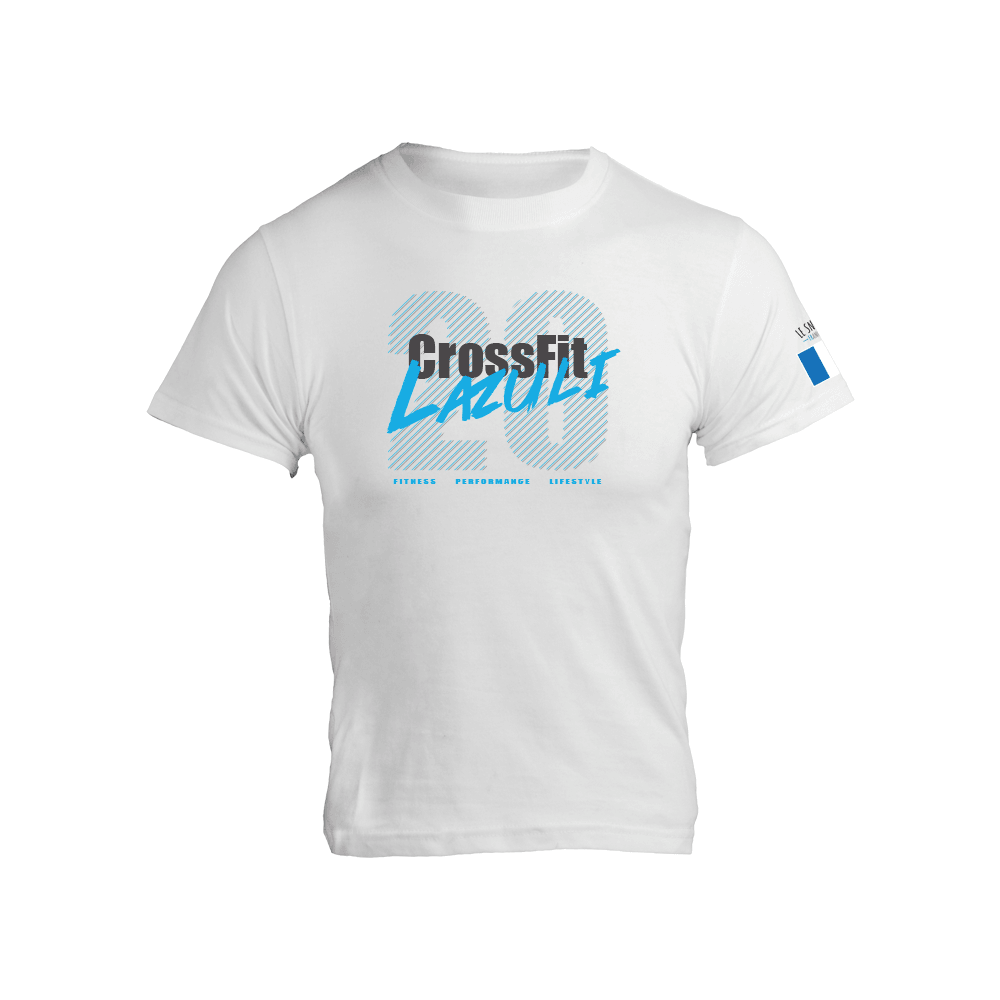 T-SHIRT HOMME - CROSSFIT® LAZULI