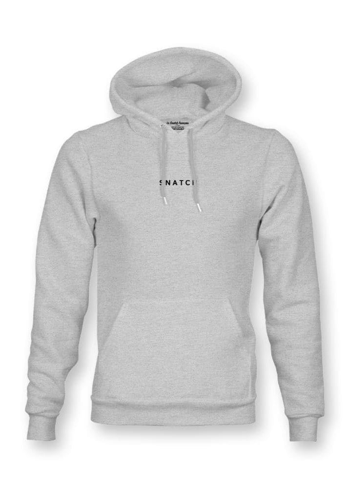 Sweat homme cross training Snatch – coloris Gris chiné – Le Snatch Français