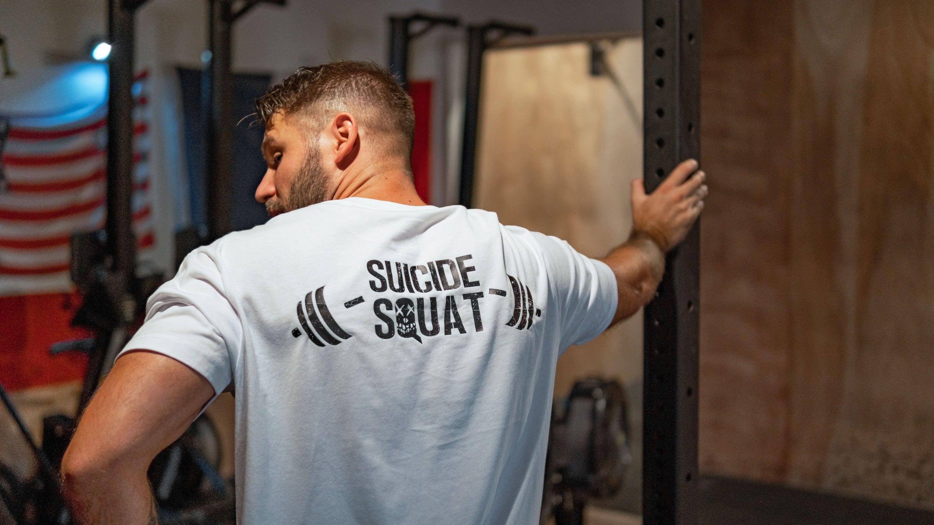 Athlète après un wod de CrossFit  Image