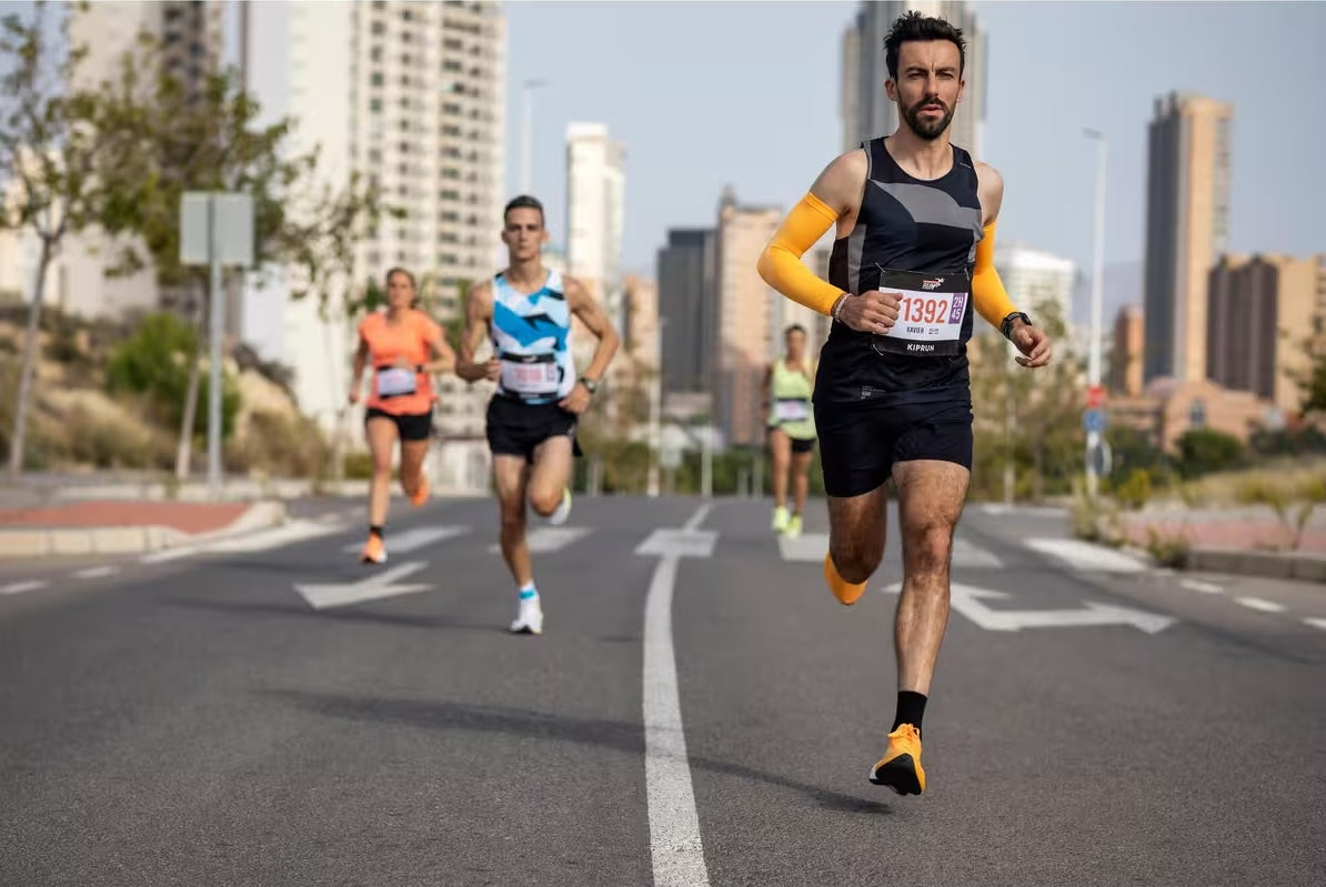 manchettes couvre bras marathon Image