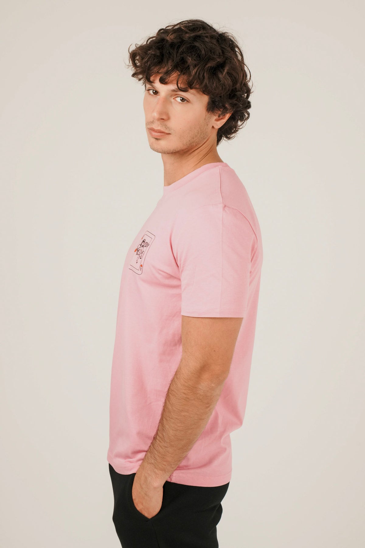 T-Shirt Homme Hybrid Training – Love Archer – Édition Saint-va DC vue 3 — Le Snatch Français
