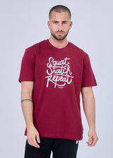 T-Shirt Homme Hybrid Training – Squat Snatch Repeat DC — Le Snatch Français