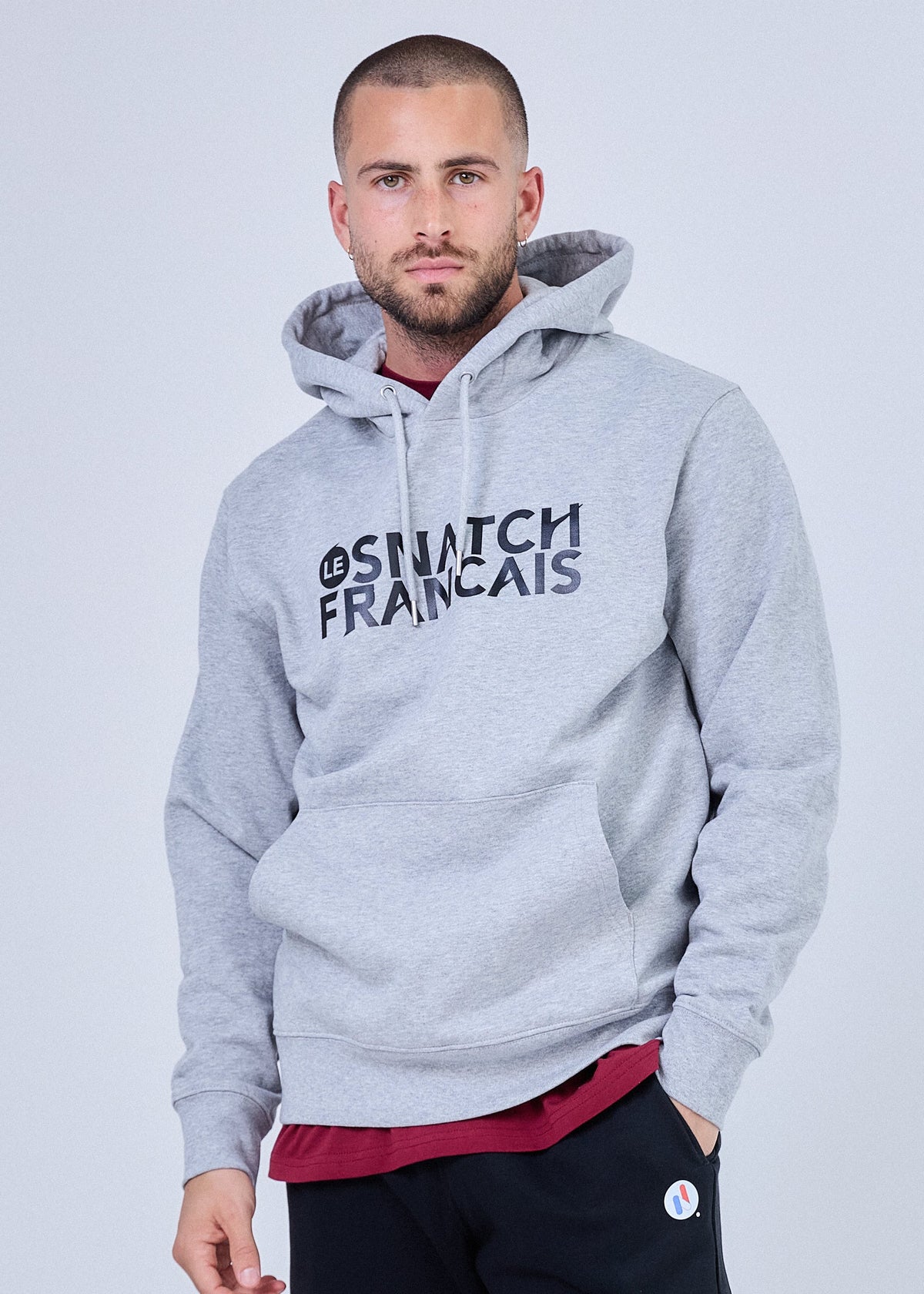 Sweat Homme Hybrid Training – Snatch Evolution Coton Bio — Le Snatch Français