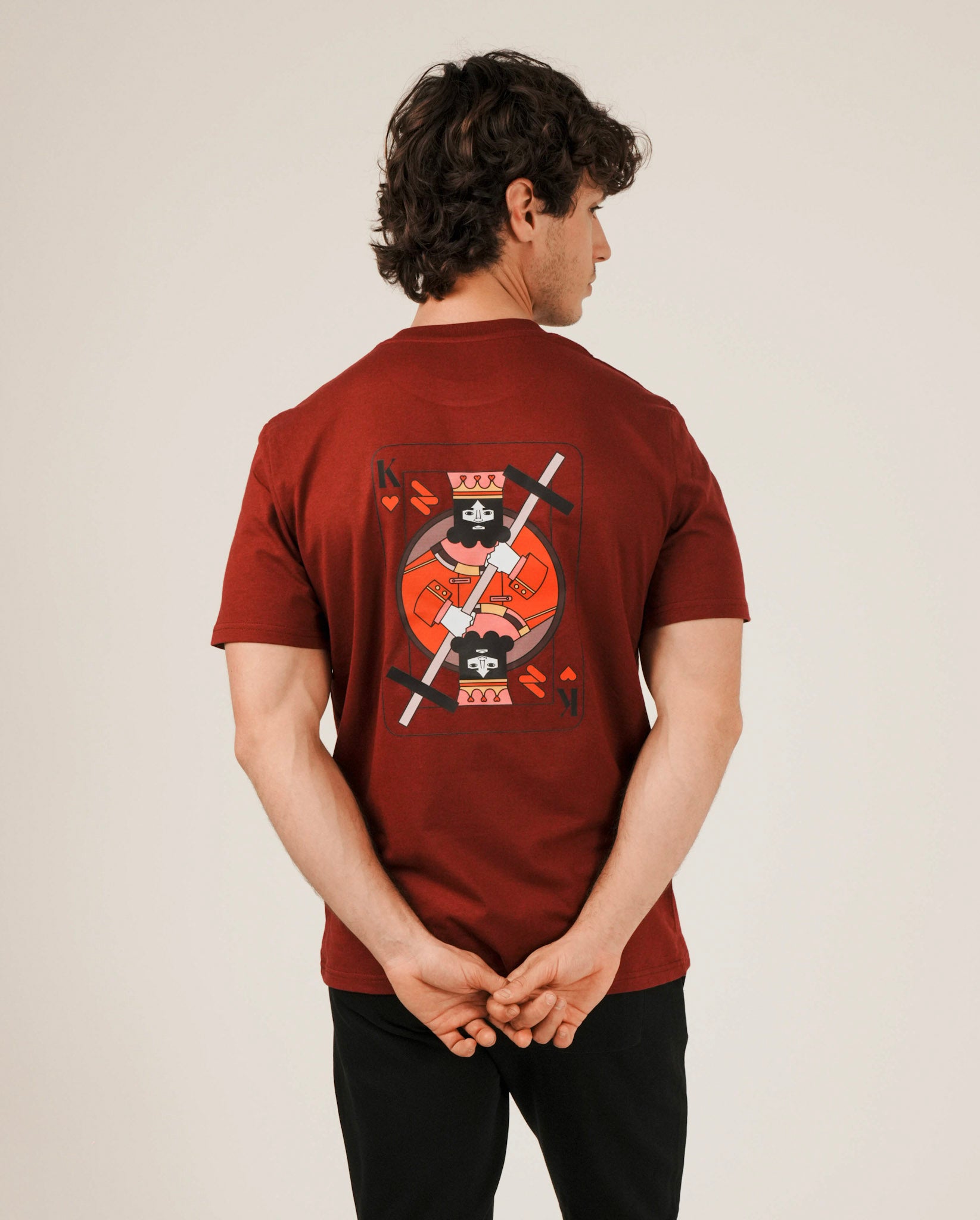 T-SHIRT NATIV HOMME - KING OF HEARTS - Édition Saint-Valentin