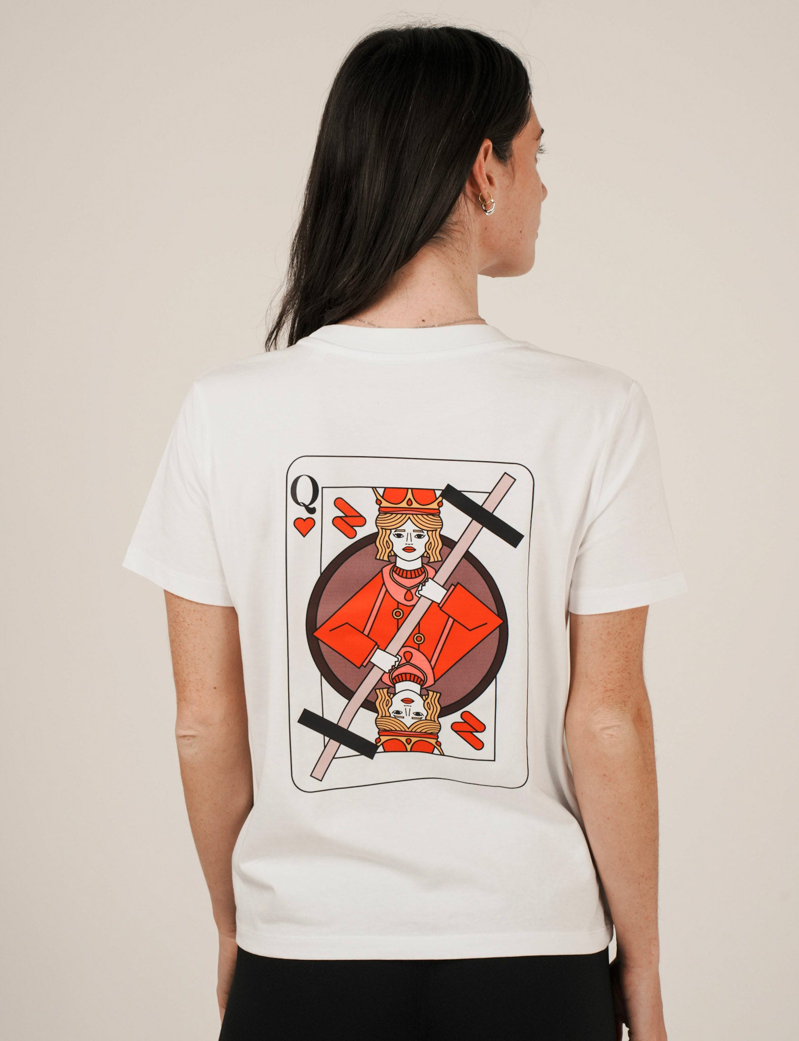 T-SHIRT NATIV 2.0 FEMME - QUEEN OF HEARTS - Édition Saint-Valentin