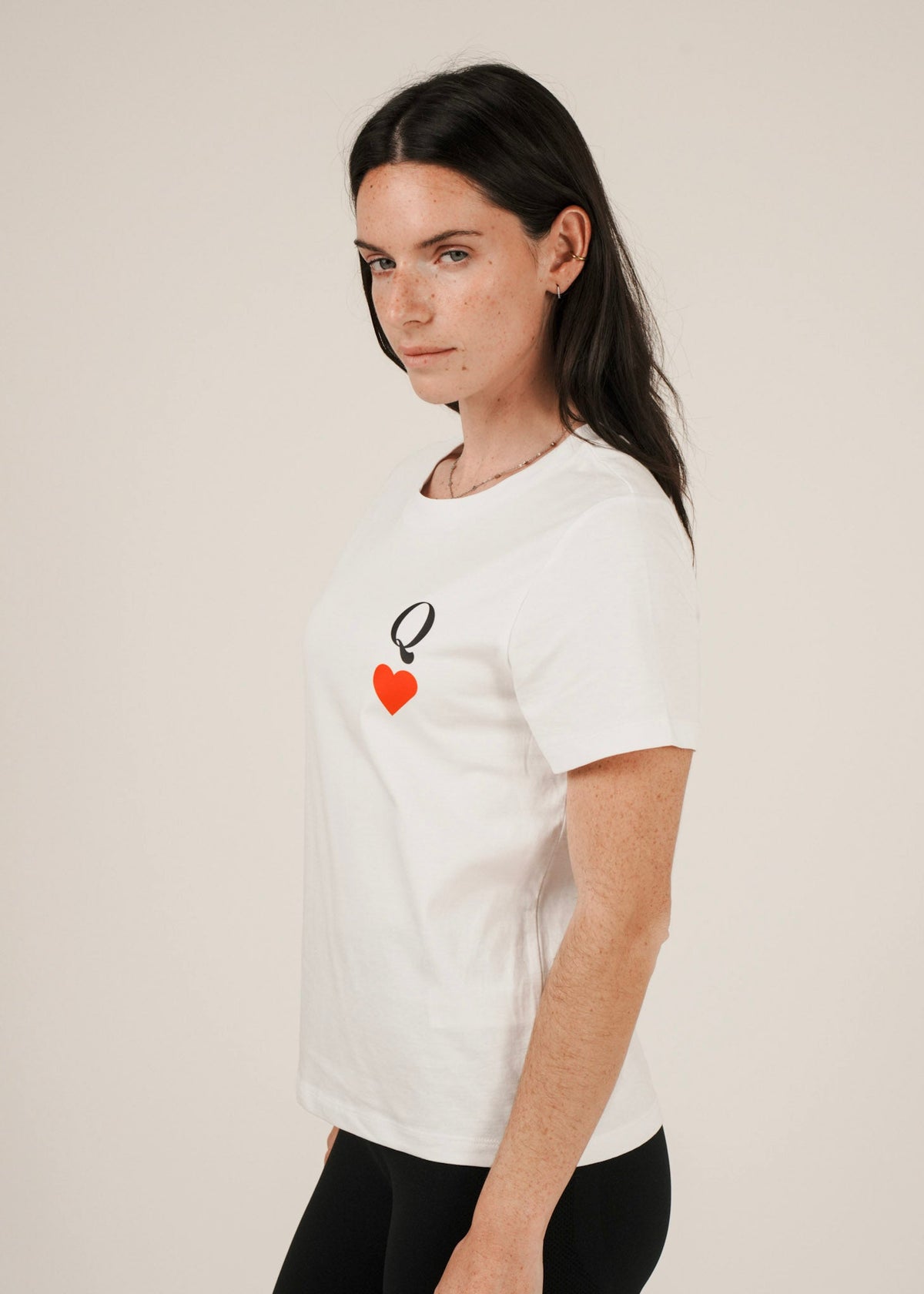 T-Shirt Femme Hybrid Training – Queen Of Hearts - Édition Sain DC vue 2 — Le Snatch Français