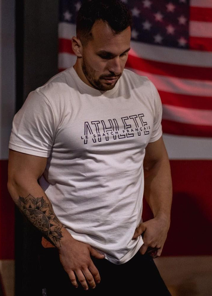 T-shirt homme cross training Athlete LSF – Le Snatch Français